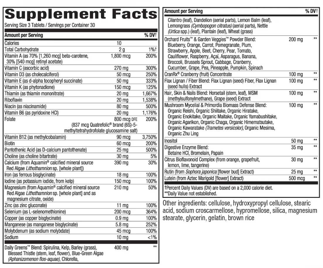 Nature's Way Alive! Max3 Potency Women’s Multivitamin