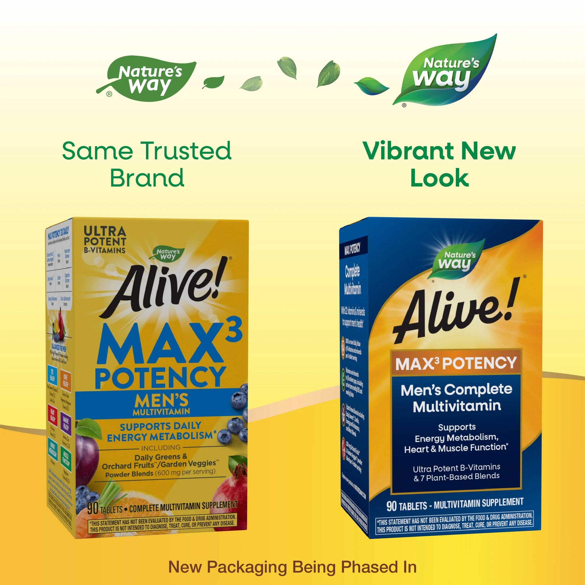 Nature's Way Alive! Max3 Potency Men's Multivitamin