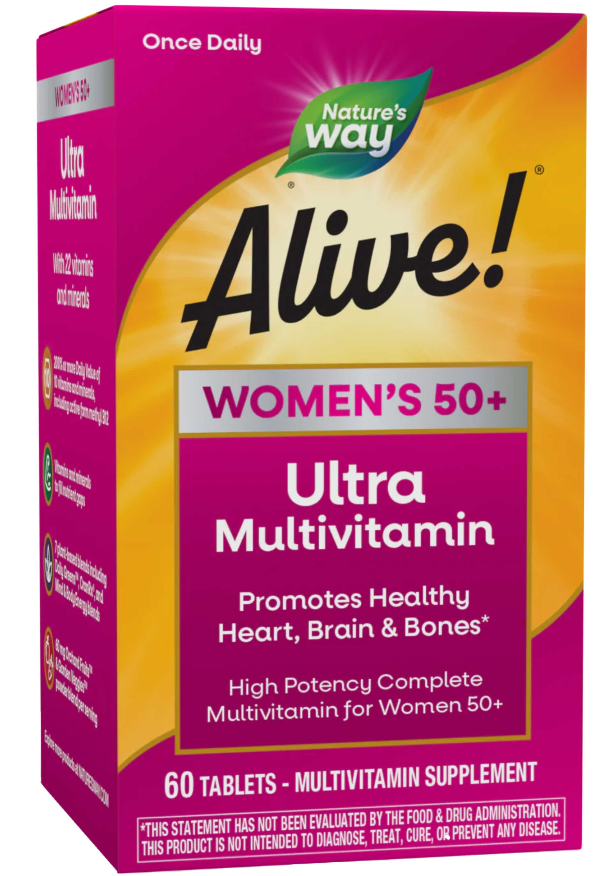 Nature's Way Alive! Women's 50+ Ultra Multivitamin (Formerly Ultra Potency Complete Multivitamin)