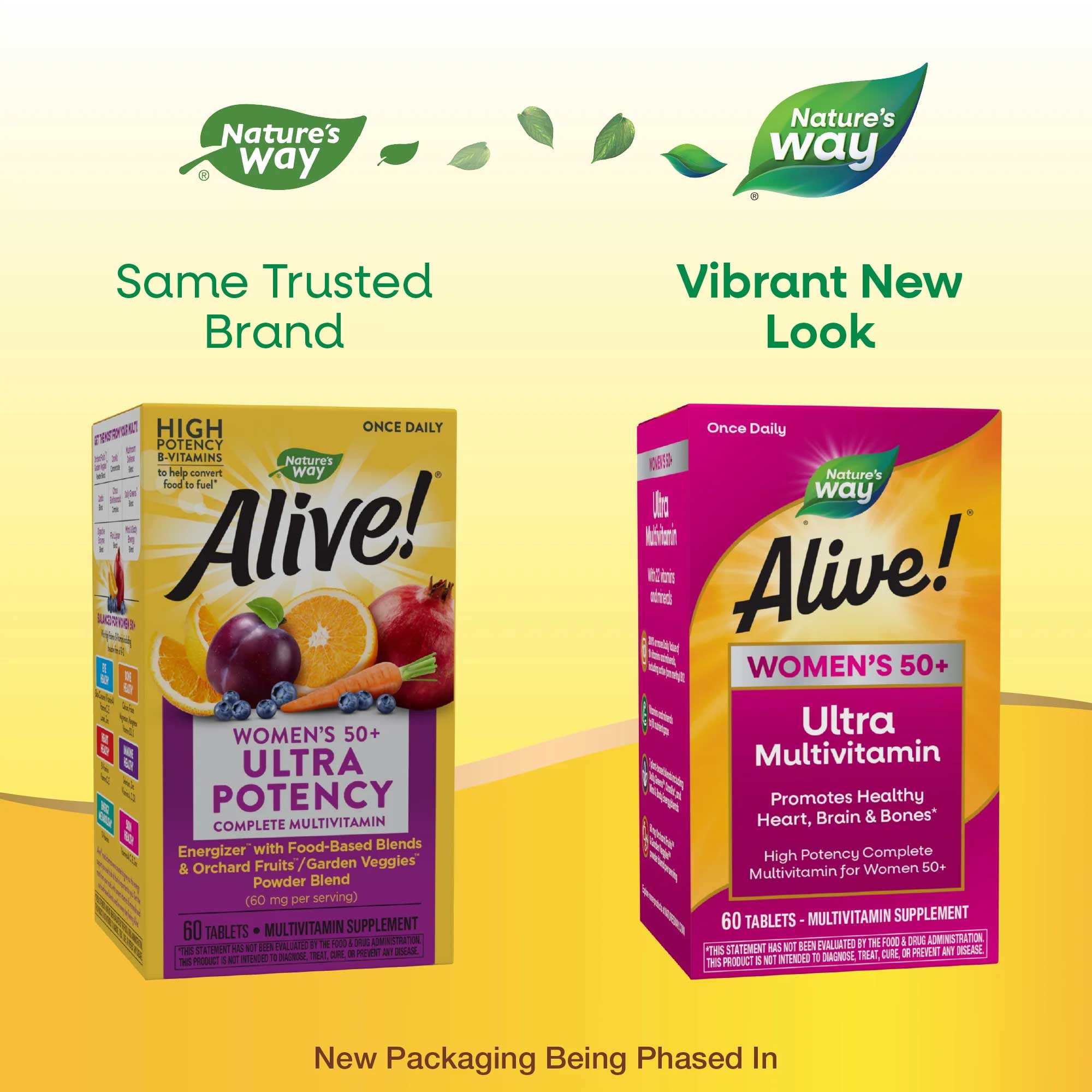 Nature's Way Alive! Women's 50+ Ultra Multivitamin (Formerly Ultra Potency Complete Multivitamin)