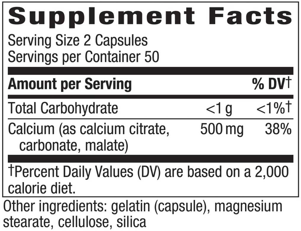 Nature's Way Calcium Citrate