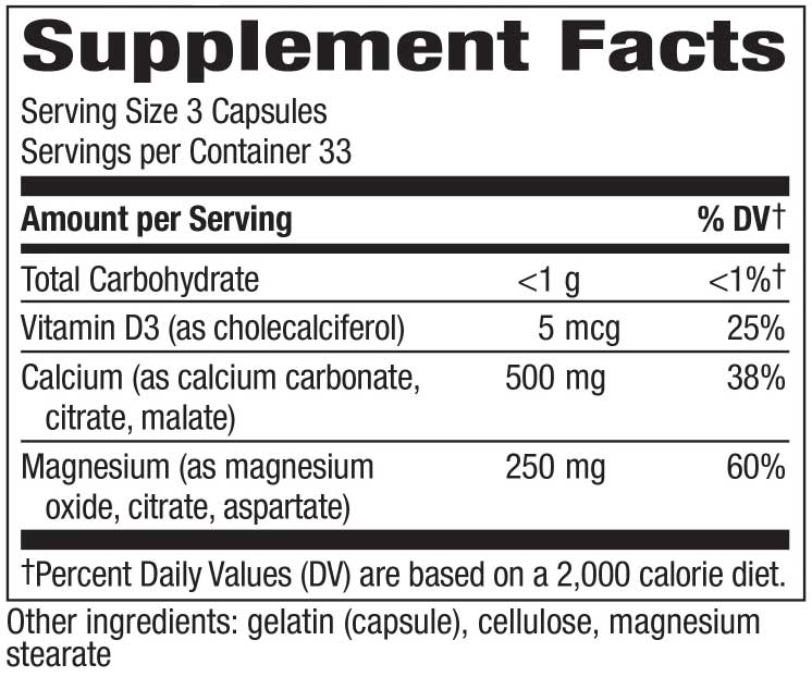 Nature's Way Calcium Mag & D Complex