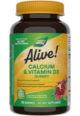 Nature's Way Alive! Calcium + Vitamin D3 Gummies
