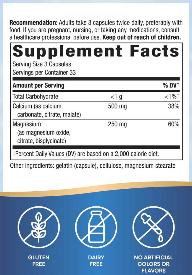 Nature's Way Calcium & Magnesium