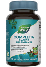 Nature's Way Completia Diabetic Multivitamin No Added Iron