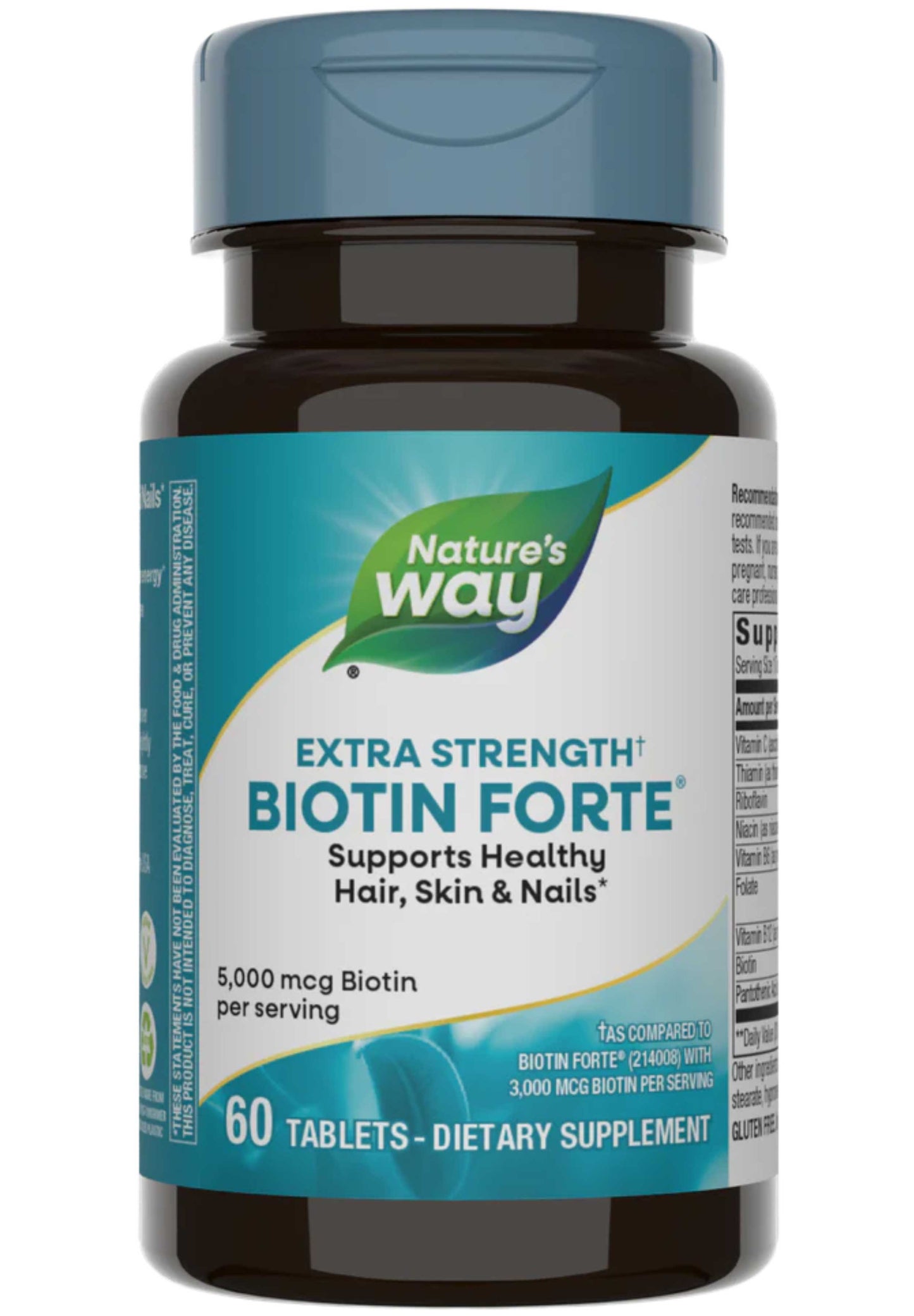 Nature's Way Extra Strength Biotin Forte (Formerly Biotin Forte - without Zinc)