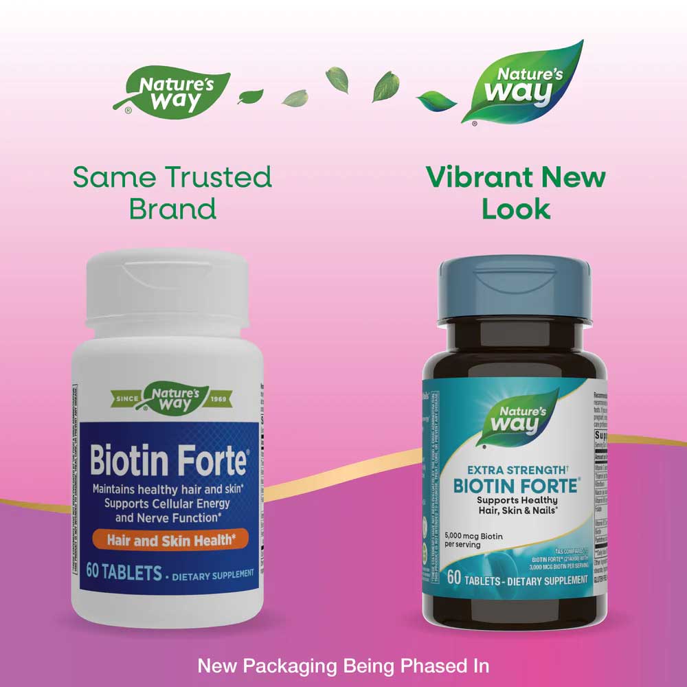 Nature's Way Extra Strength Biotin Forte (Formerly Biotin Forte - without Zinc)