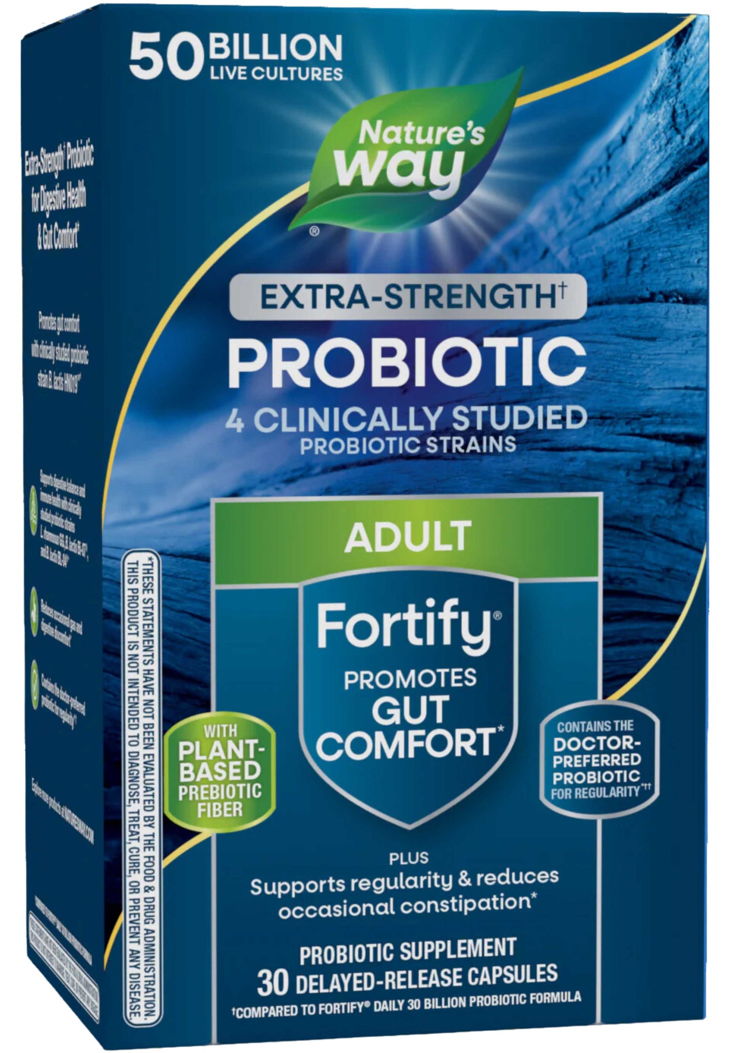 Nature's Way Extra-Strength Probiotic Adult Fortify 50 Billion (Fortify Adult 50 Billion Extra-Strength Probiotic)