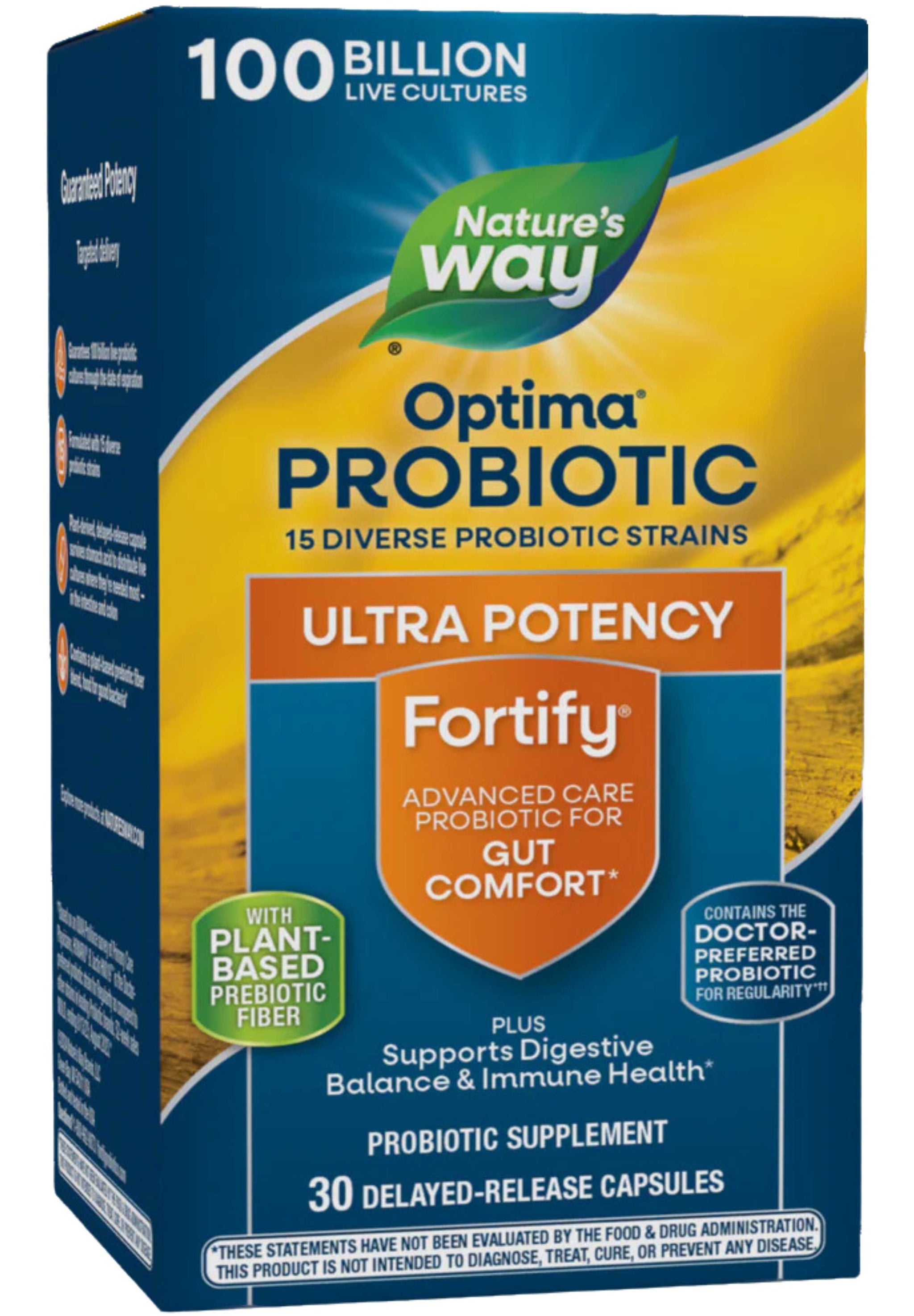 Nature's Way Optima Probiotic Fortify 100 Billion