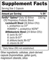 Nature's Way Optima Probiotic Fortify 50 Billion (Formerly Fortify Optima 50 Billion Probiotic)