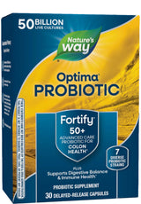 Nature's Way Optima Probiotic Fortify 50+ 50 Billion (Formerly Fortify Optima Adult 50+ 50 Billion Probiotic)