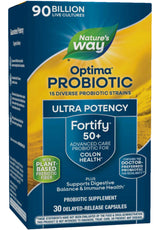 Nature's Way Fortify Optima Advanced Care Age 50+ 90 Billion Probiotic