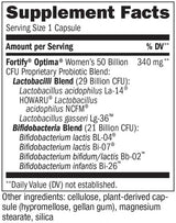 Nature's Way Fortify Optima Women's 50 Billion Probiotic