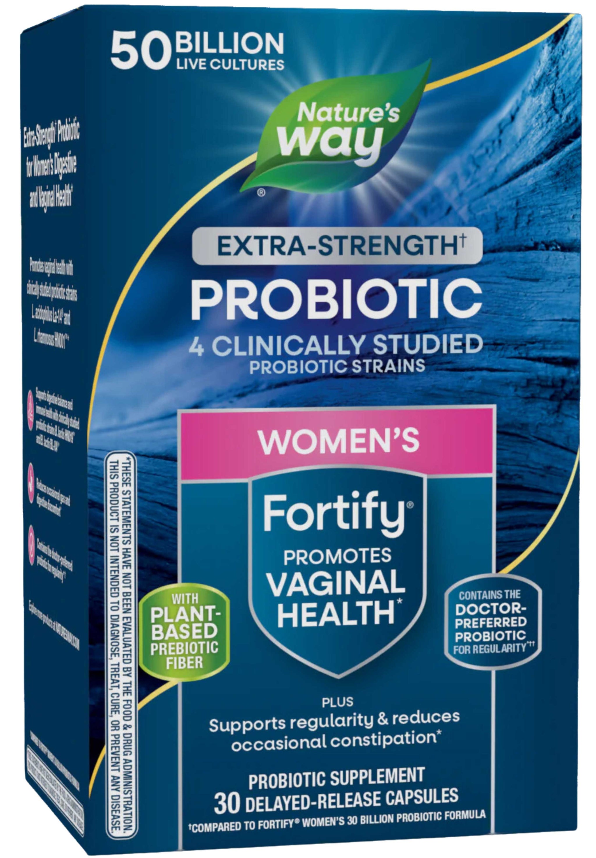 Nature's Way Extra-Strength Probiotic Women's 50 Billion (Formerly Fortify Women's 50 Billion Extra-Strength Probiotic)