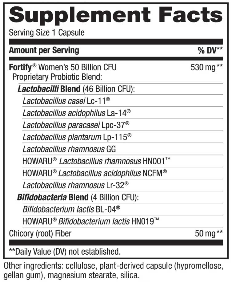Nature's Way Extra-Strength Probiotic Women's 50 Billion (Formerly Fortify Women's 50 Billion Extra-Strength Probiotic)