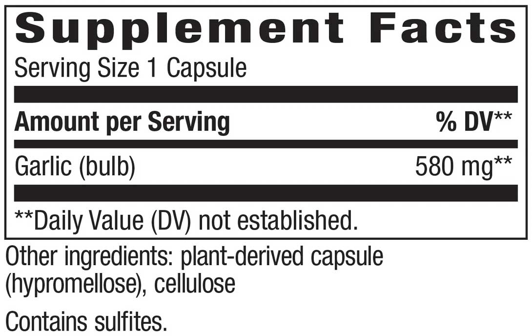 Nature's Way Garlic Bulb
