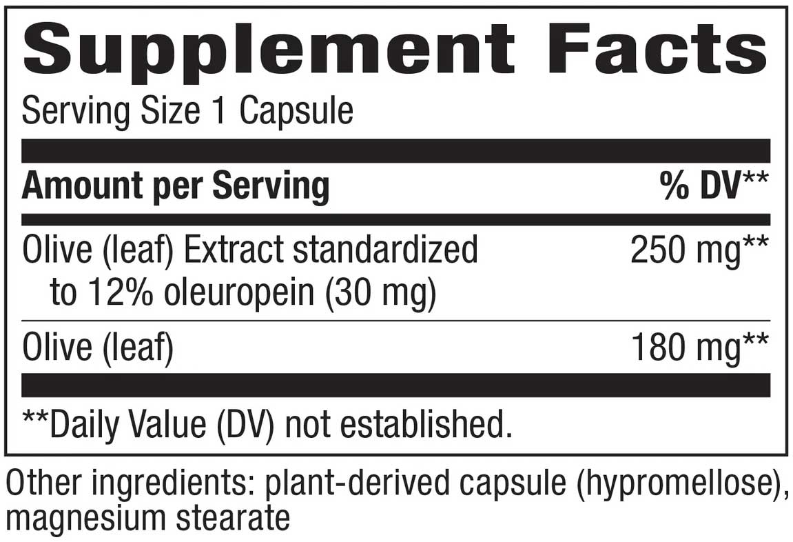 Nature's Way Olive Leaf Premium Extract