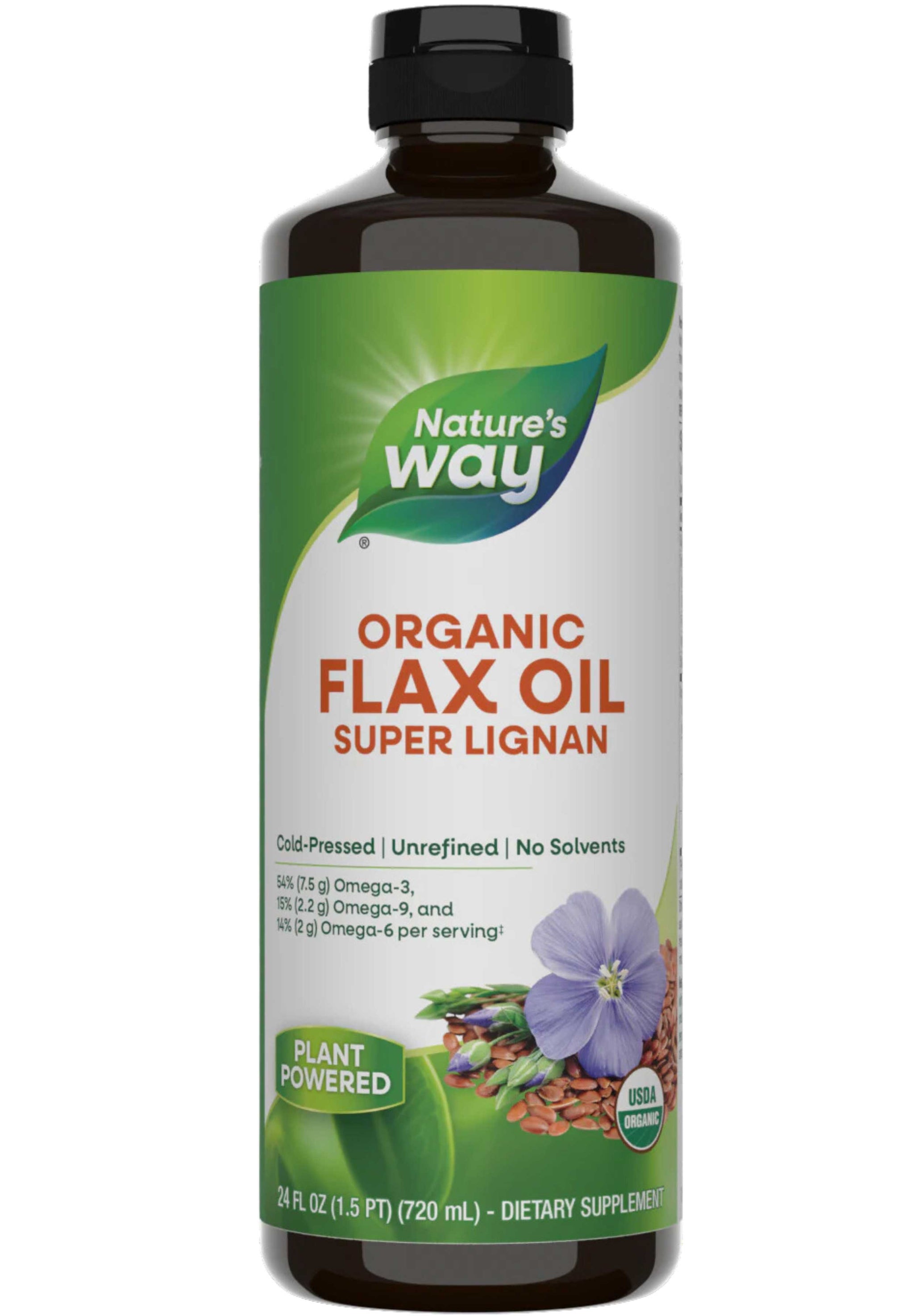Nature's Way Organic Flax Oil Super Lignan