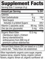 Nature's Way Sambucus Zinc Lozenges
