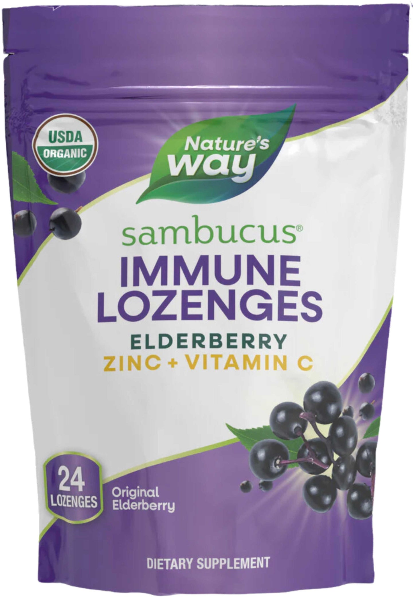 Nature's Way Sambucus Zinc Lozenges