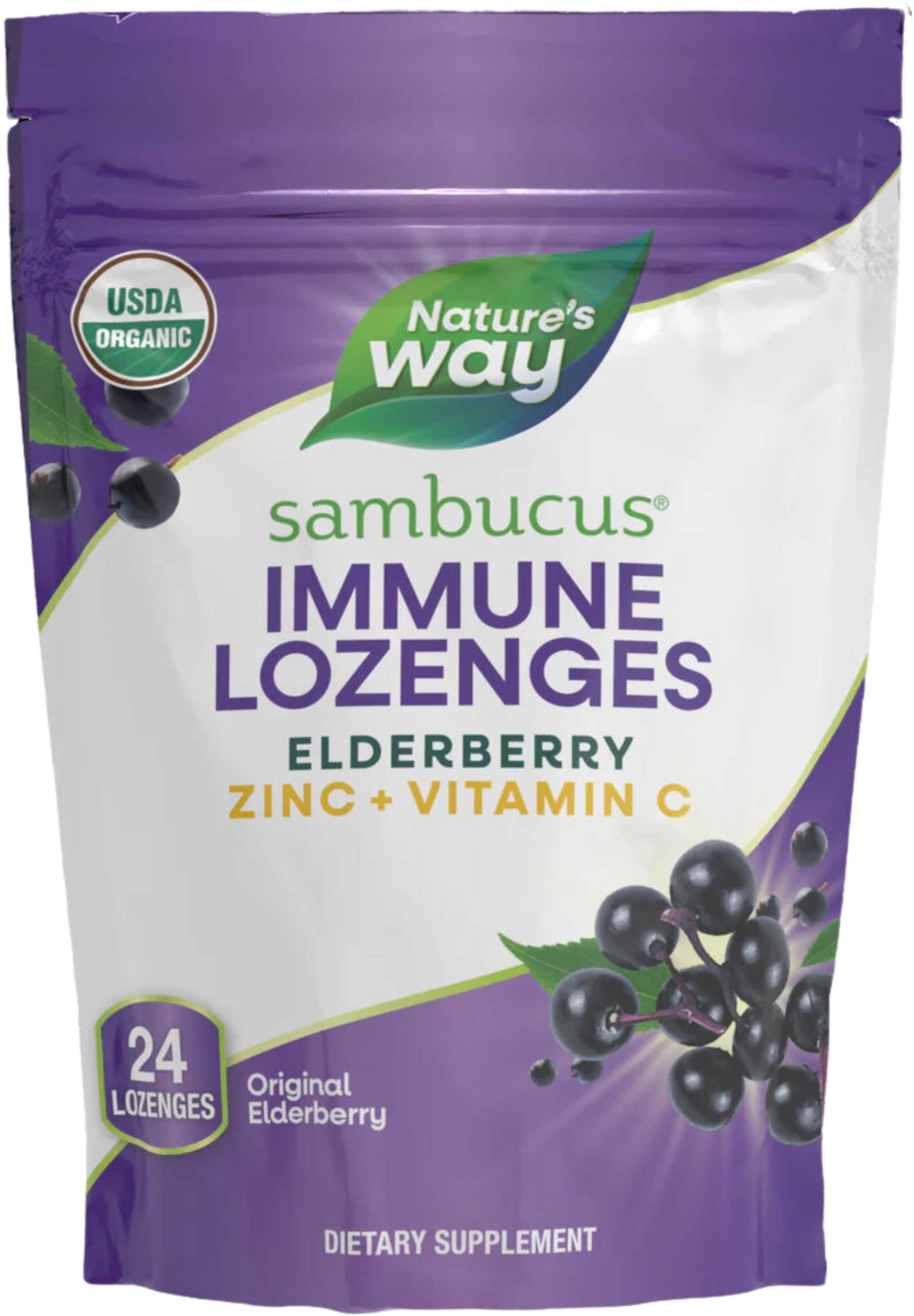 Nature's Way Sambucus Zinc Lozenges