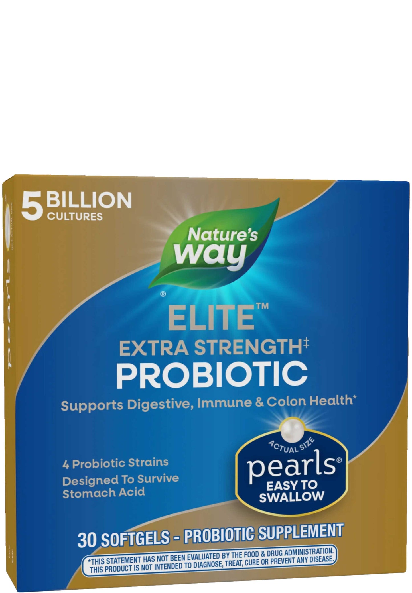 Nature's Way Elite Extra Strength Probiotic Pearls