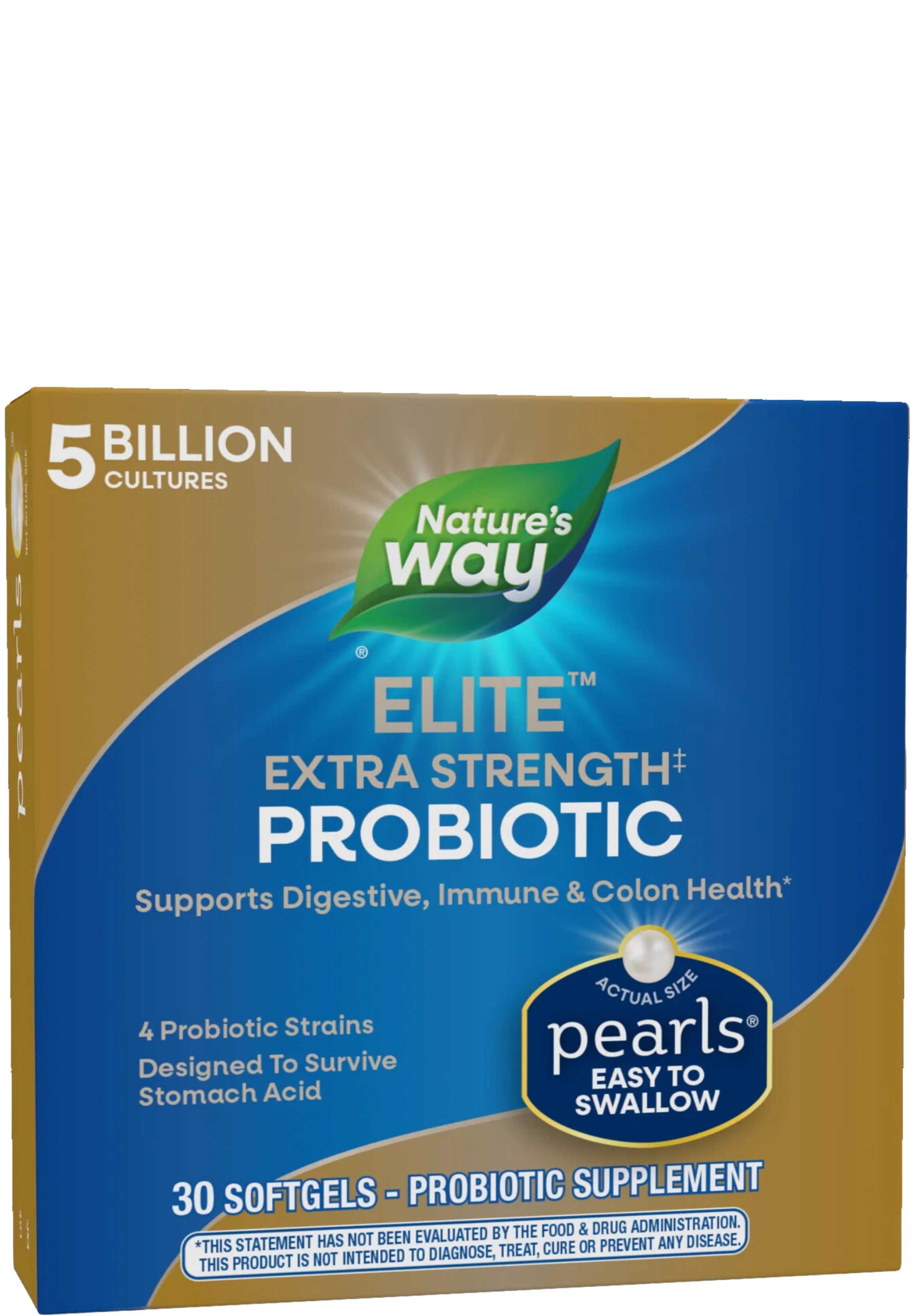 Nature's Way Elite Extra Strength Probiotic Pearls