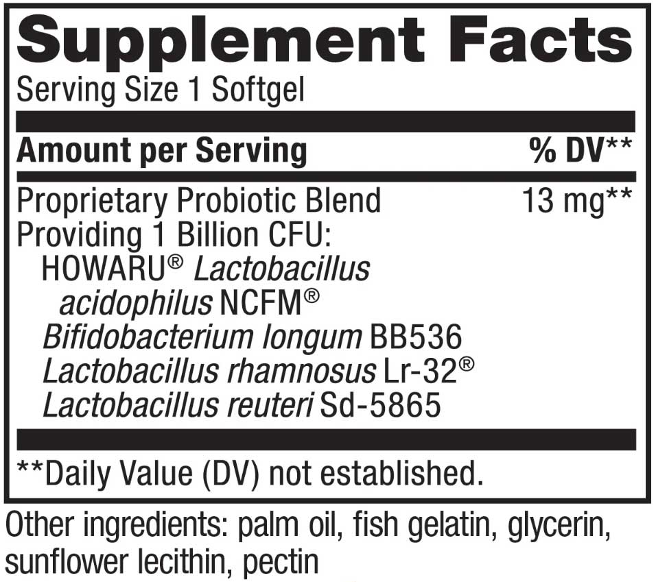 Nature's Way Primadophilus Reuteri Pearls Probiotic