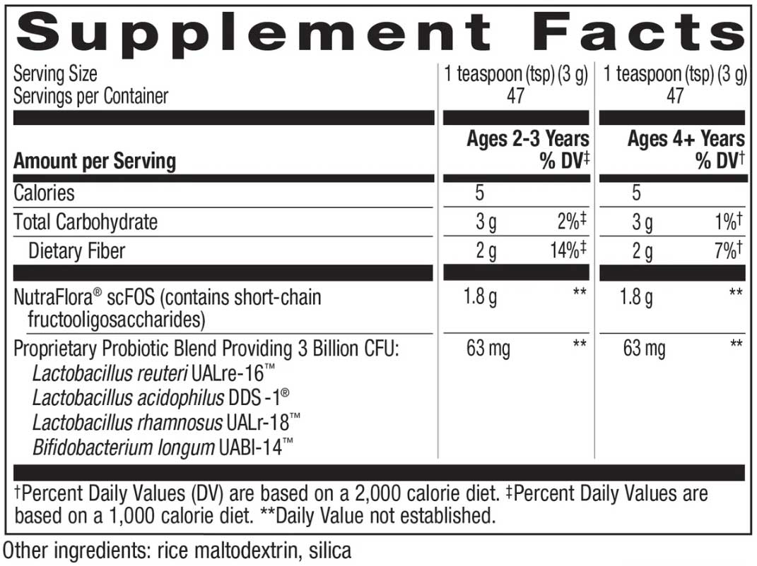 Nature's Way Primadophilus Reuteri Probiotic Powder
