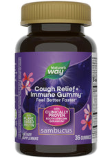 Nature's Way Sambucus Cough Relief + Immune Gummy