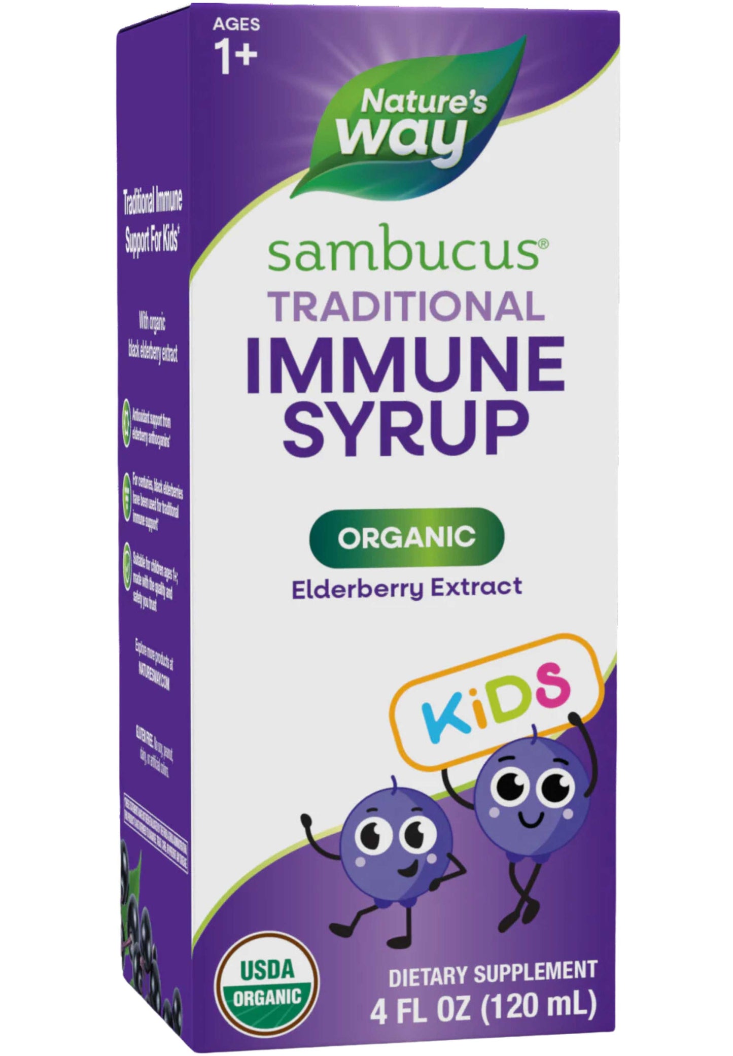 Nature's Way Sambucus Organic Immune Syrup for Kids