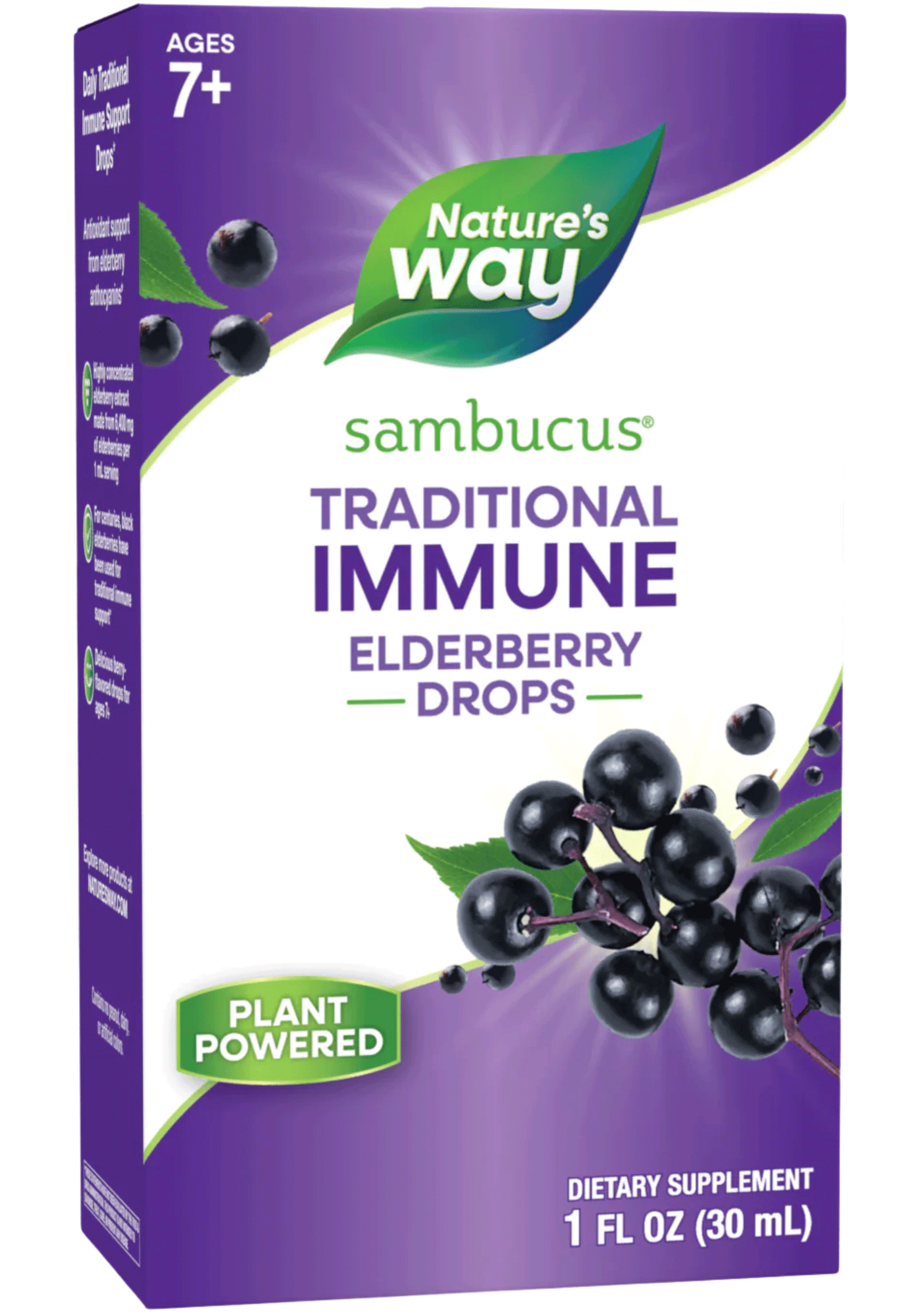 Nature's Way Sambucus Traditional Immune Elderberry Drops