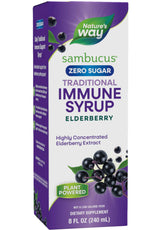 Nature's Way Sambucus Zero Sugar Traditional Immune Syrup