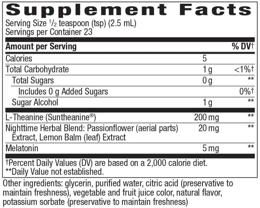 Nature's Way Sleep tonight Melatonin Drops