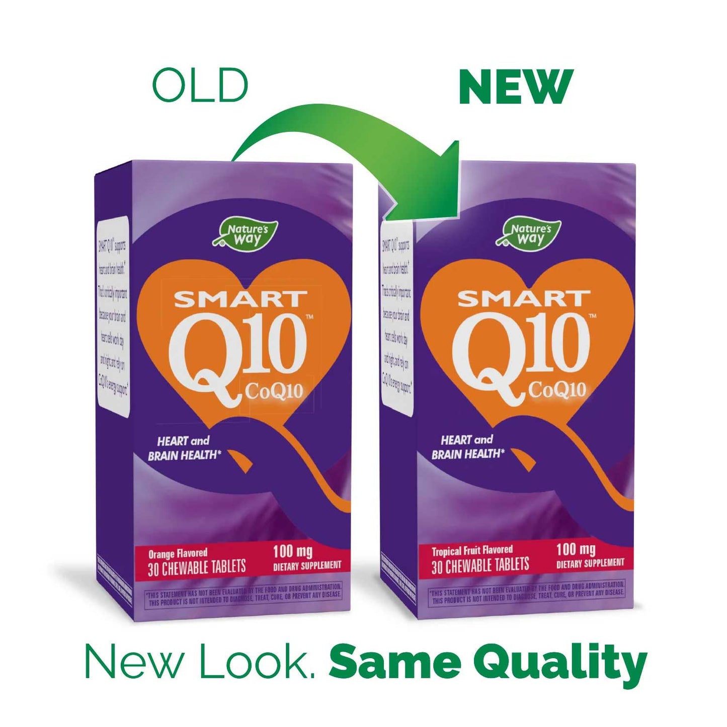 Nature's Way Smart Q10, CoQ10 100 mg, Tropical Fruit