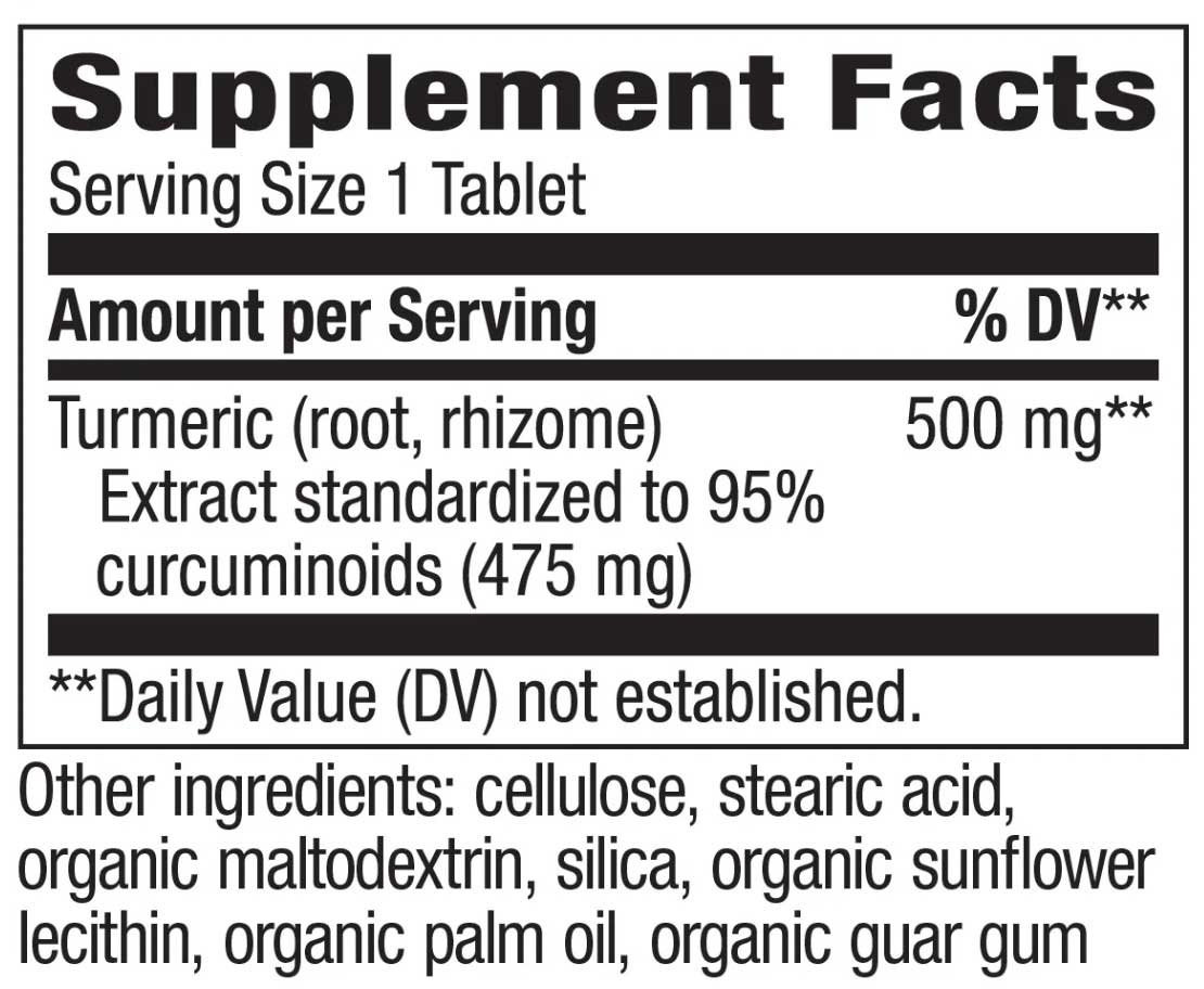 Nature's Way Turmeric Premium Extract 500 mg