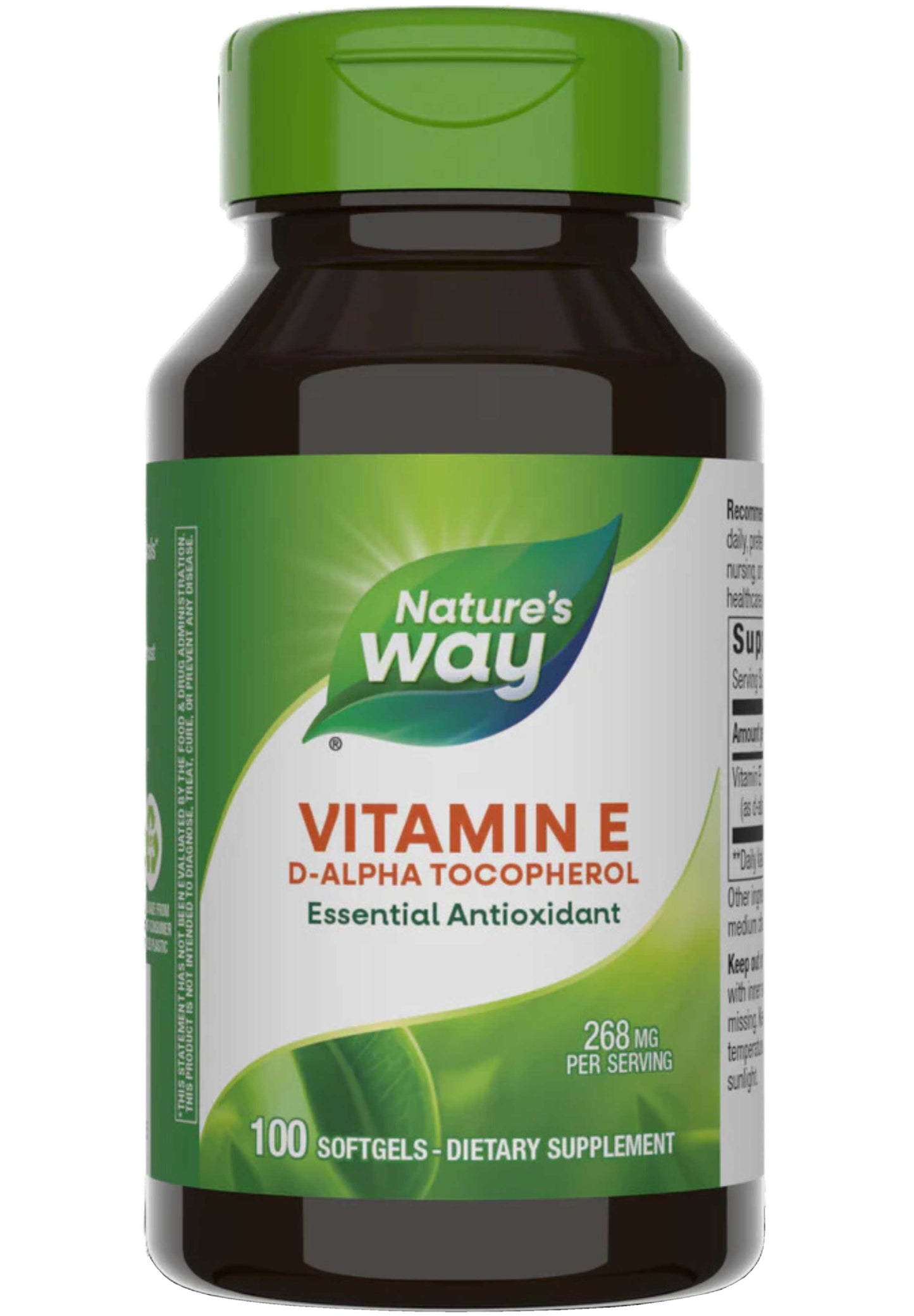 Nature's Way Vitamin E (D-Alpha Tocopherol)