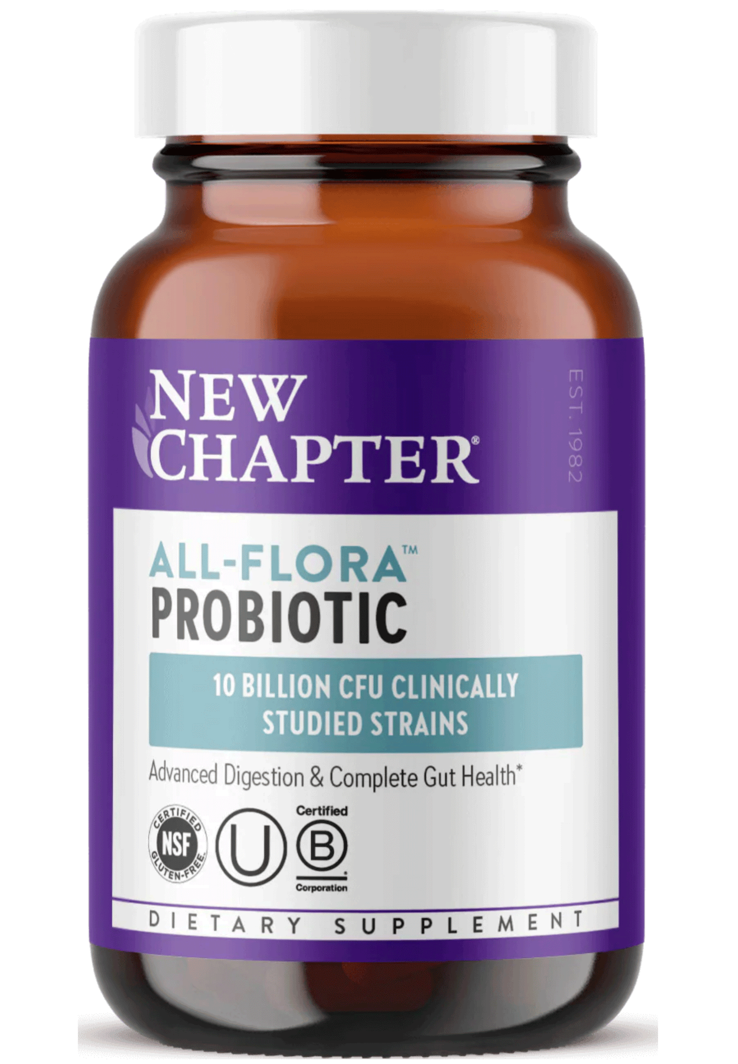 New Chapter All-Flora Probiotic 10 Billion CFU