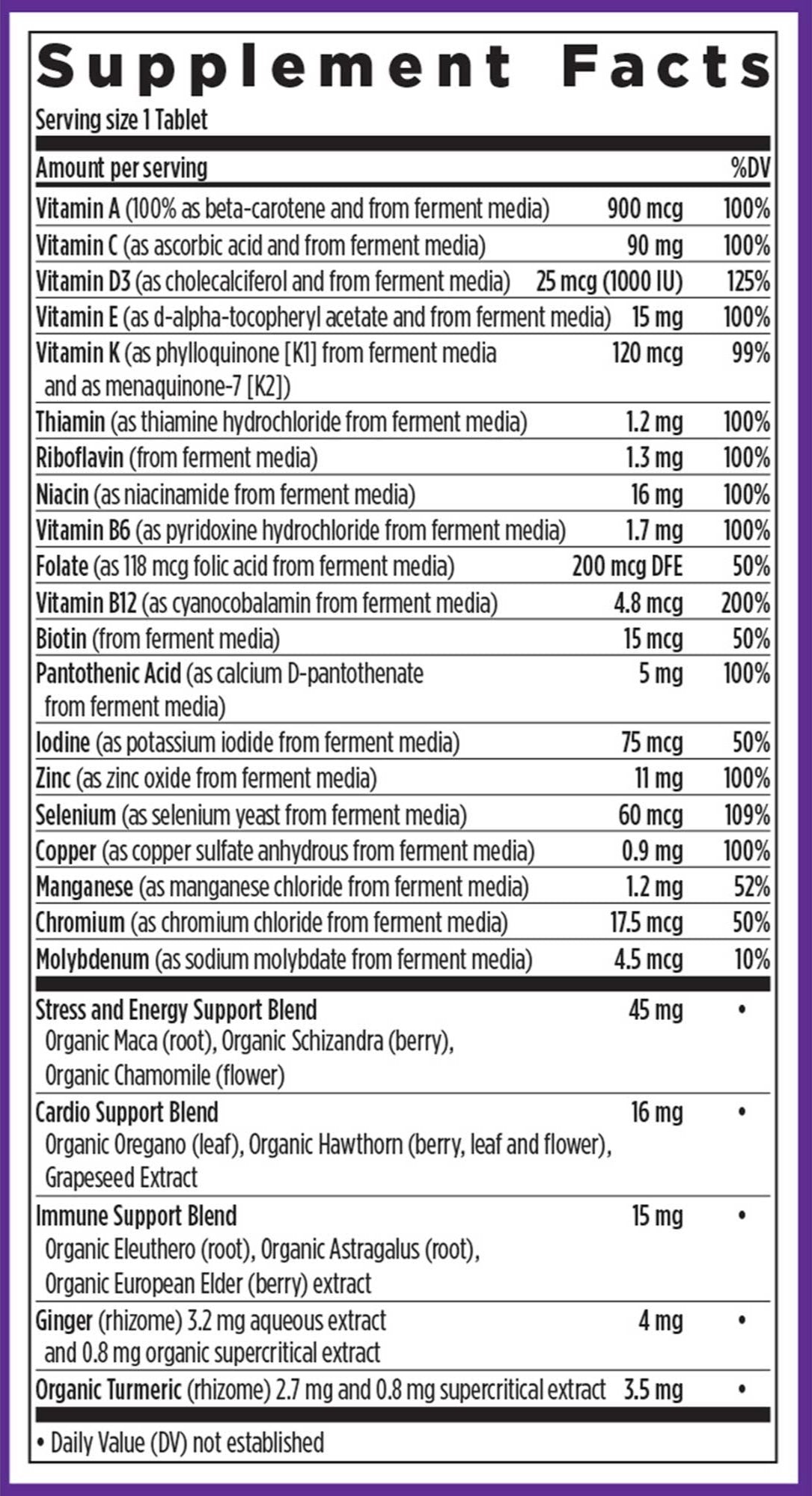 New Chapter One Daily Every Man's Multivitamin