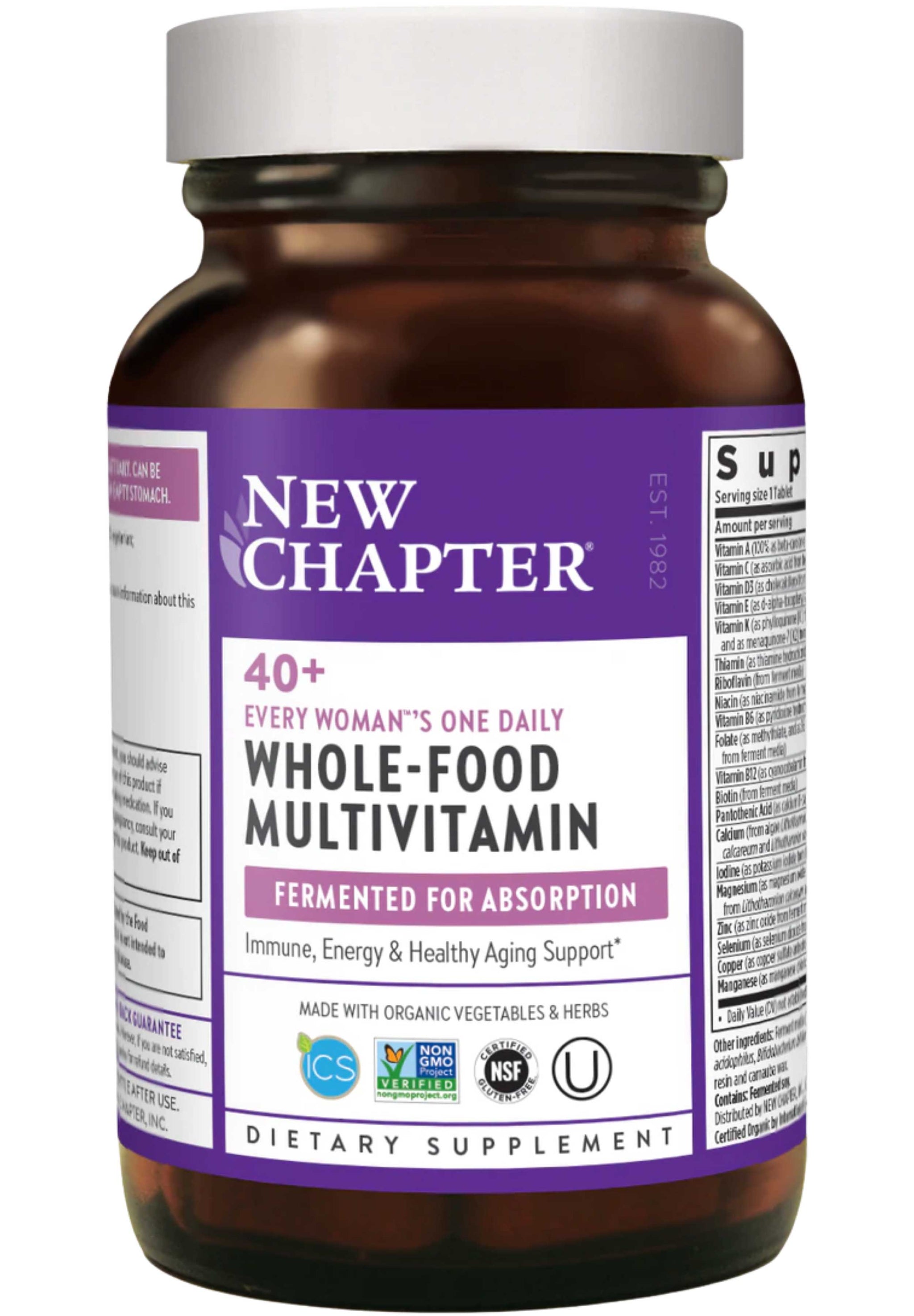 New Chapter One Daily Every Woman's Multivitamin 40+