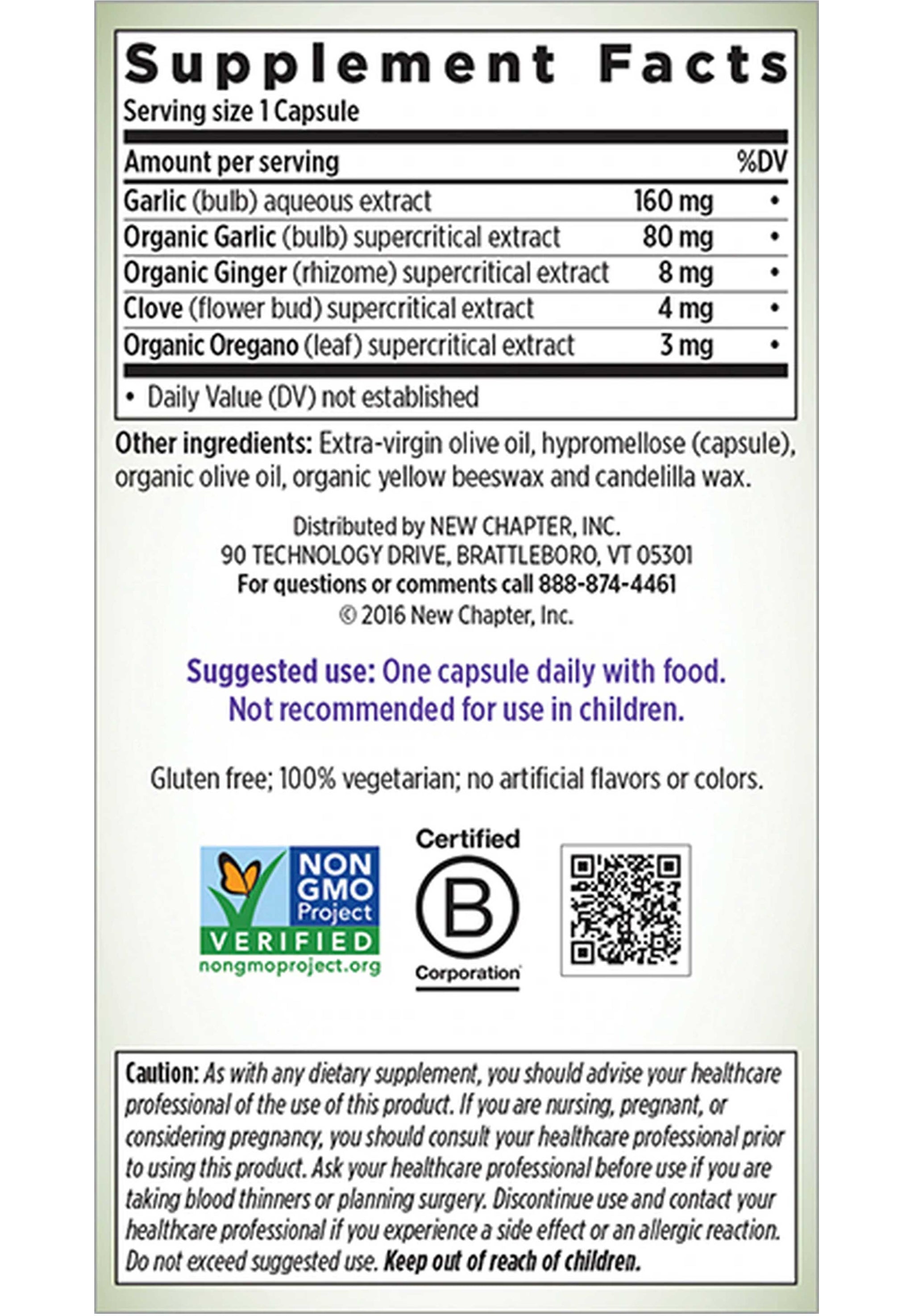 New Chapter Garlic Force