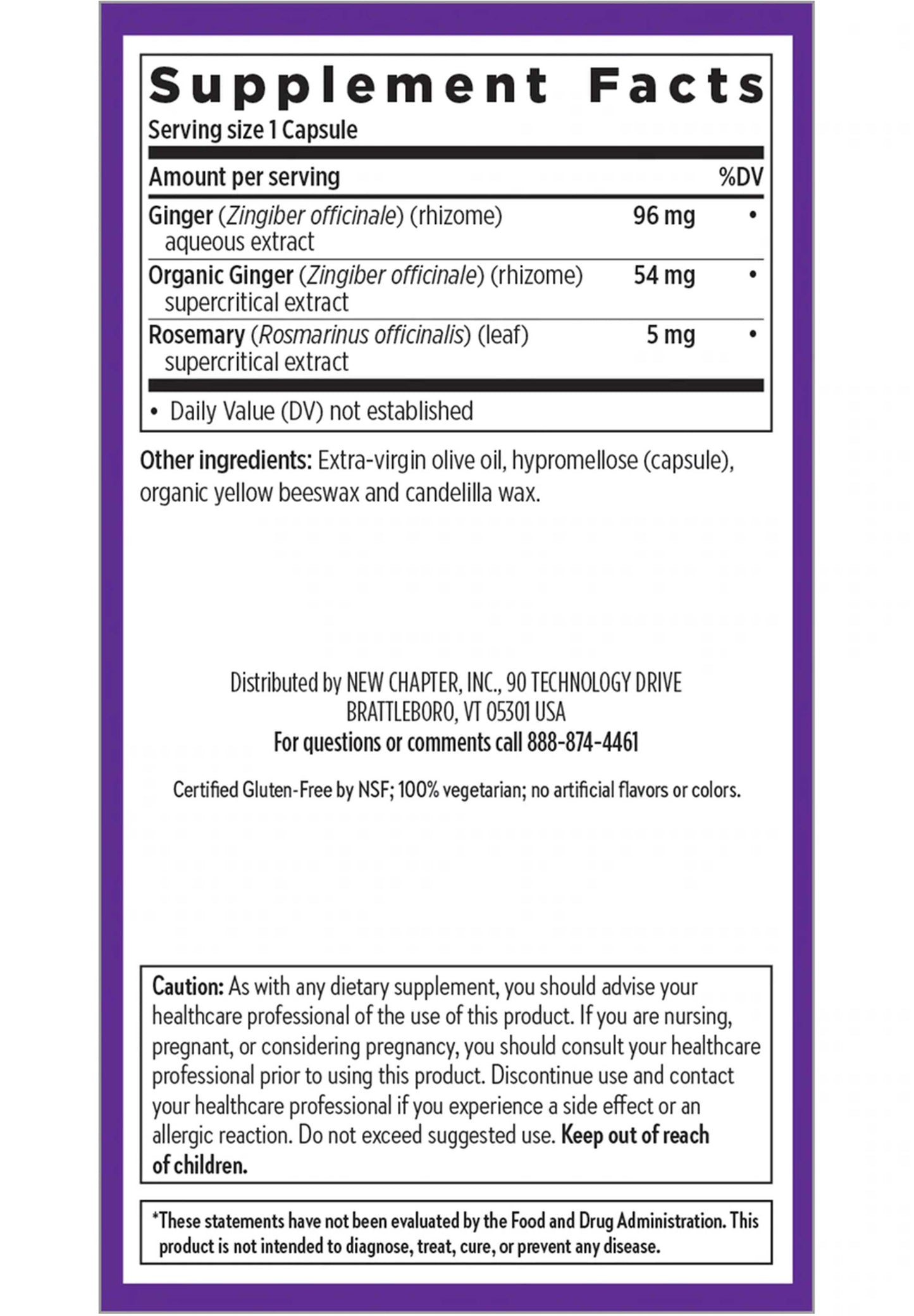 New Chapter Ginger Force