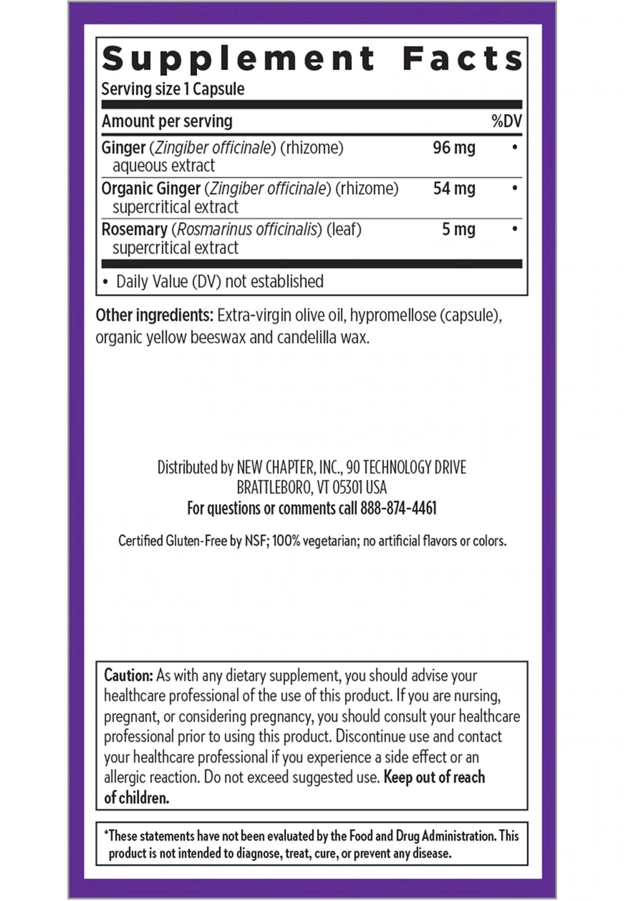 New Chapter Ginger Force