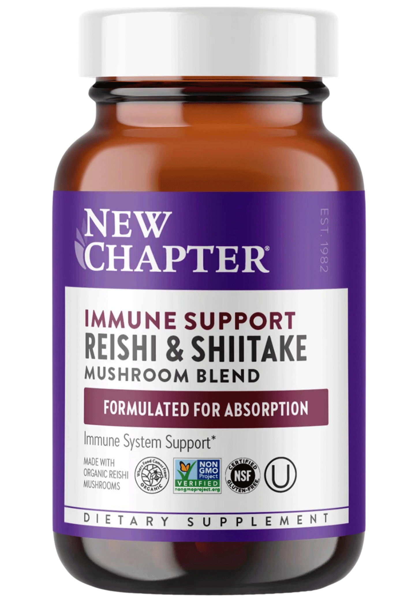 New Chapter Immune Support Reishi & Shiitake Mushroom Blend