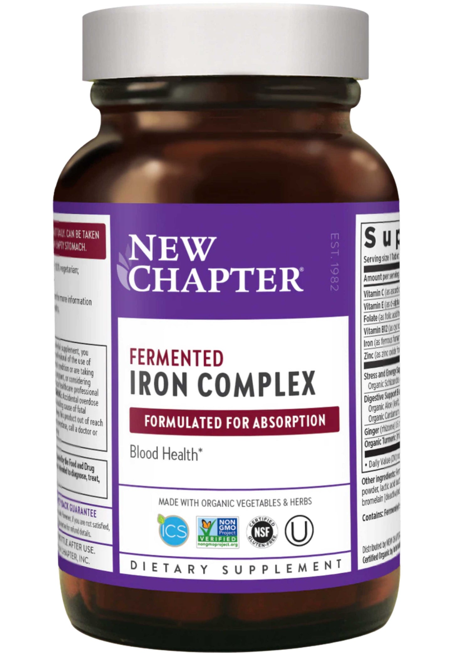 New Chapter Fermented Iron Complex