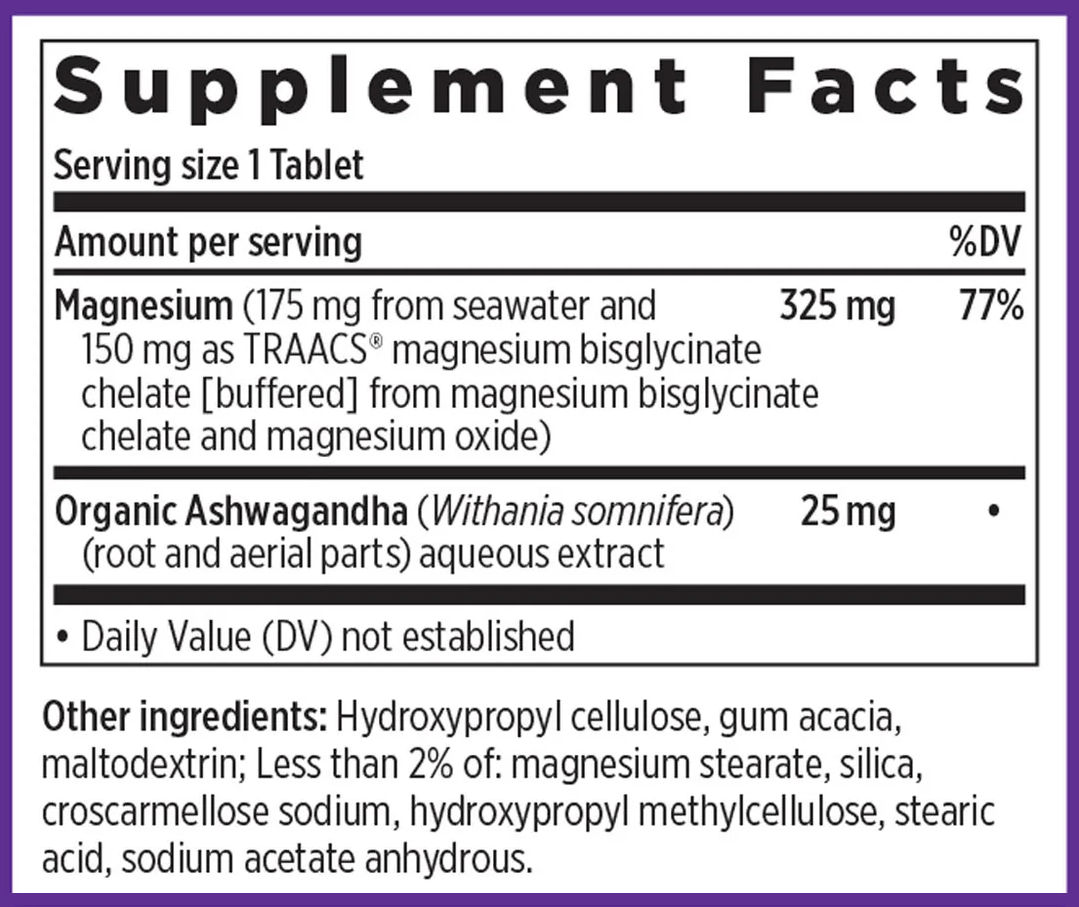 New Chapter Magnesium + Ashwagandha