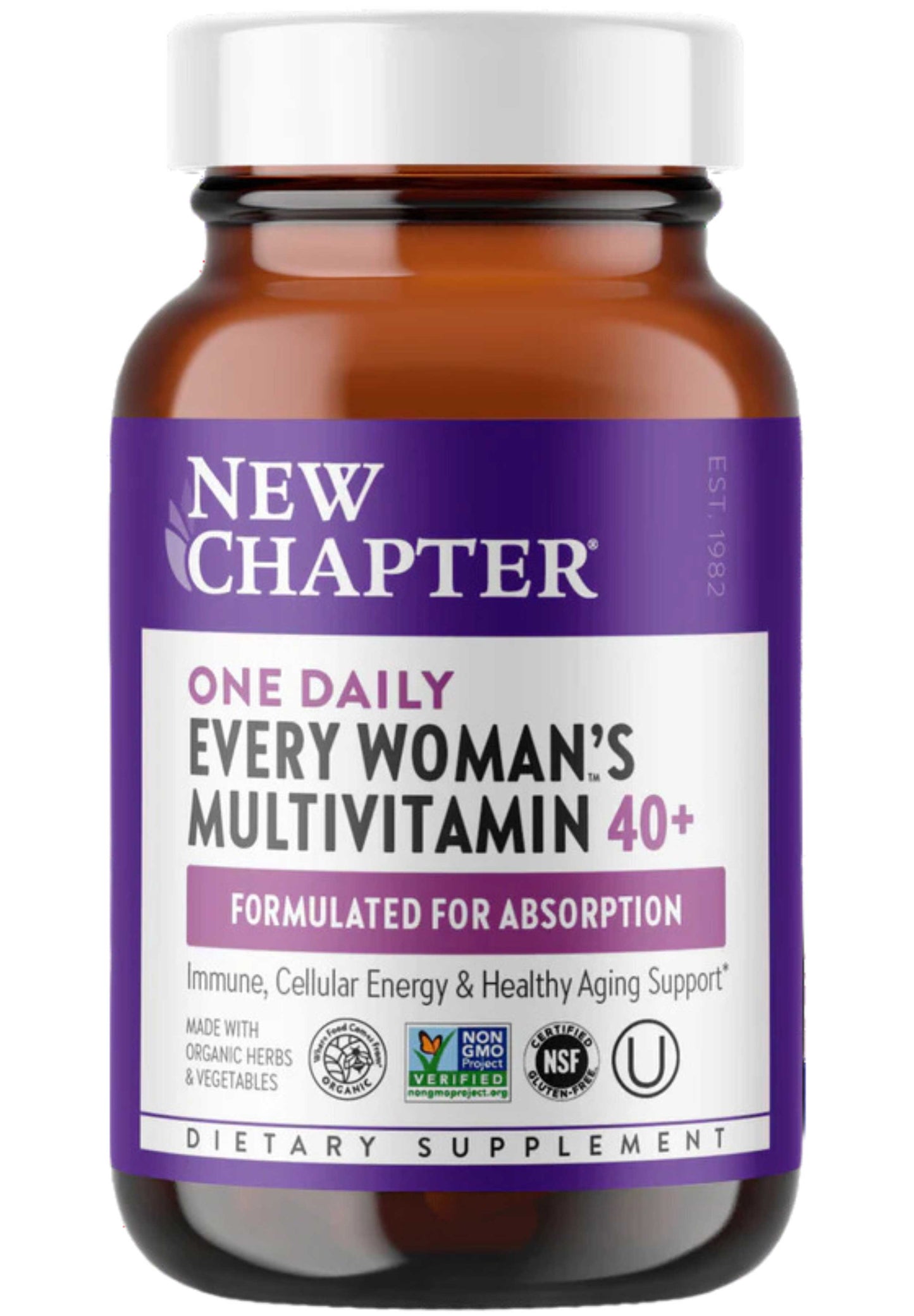 New Chapter One Daily Every Woman's Multivitamin 40+