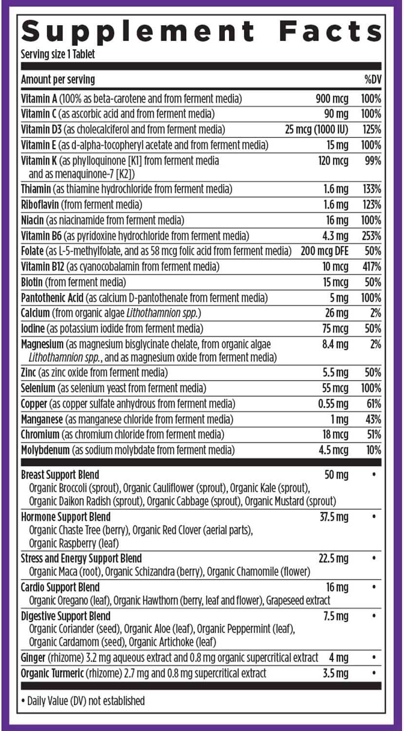 New Chapter One Daily Every Woman's Multivitamin 40+