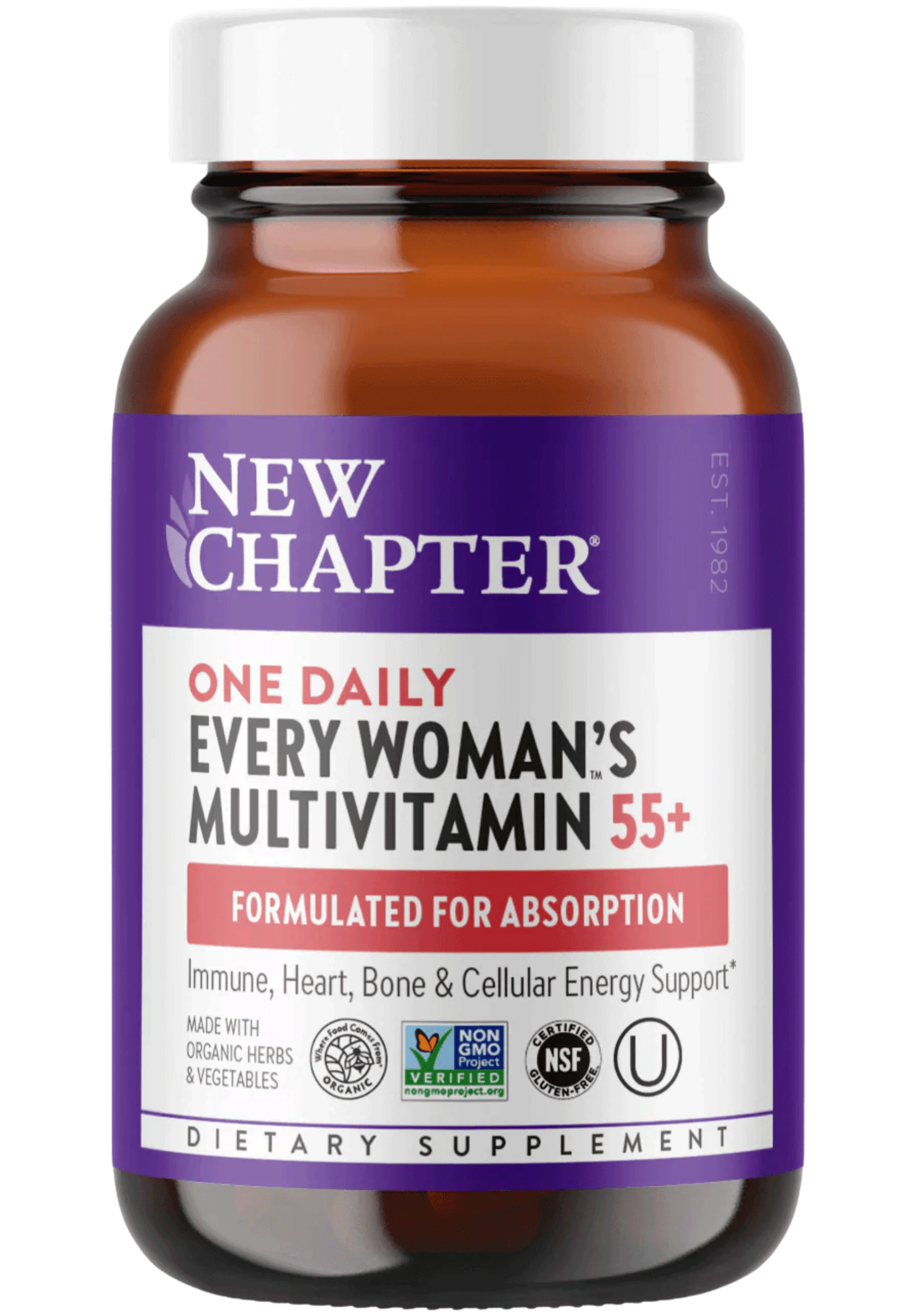 New Chapter One Daily Every Woman's Multivitamin 55+