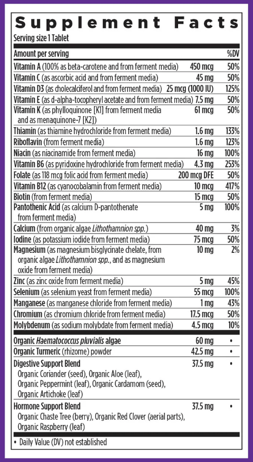 New Chapter One Daily Every Woman's Multivitamin 55+